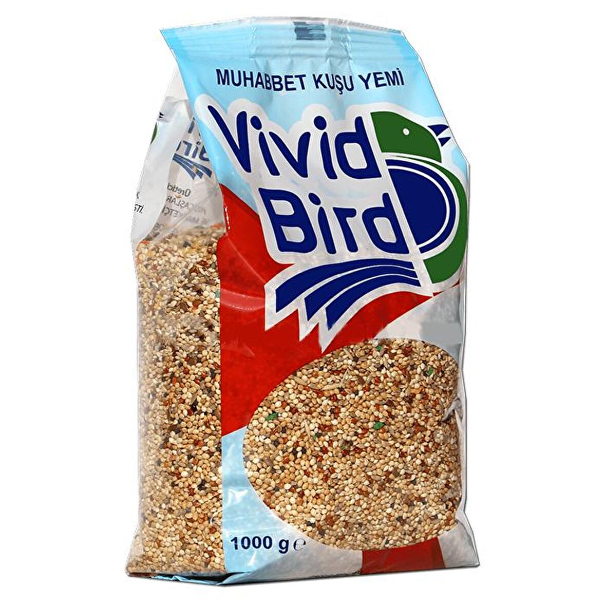 Vivid Meyveli 1 Kg Muhabbet Kuşu Yemi 