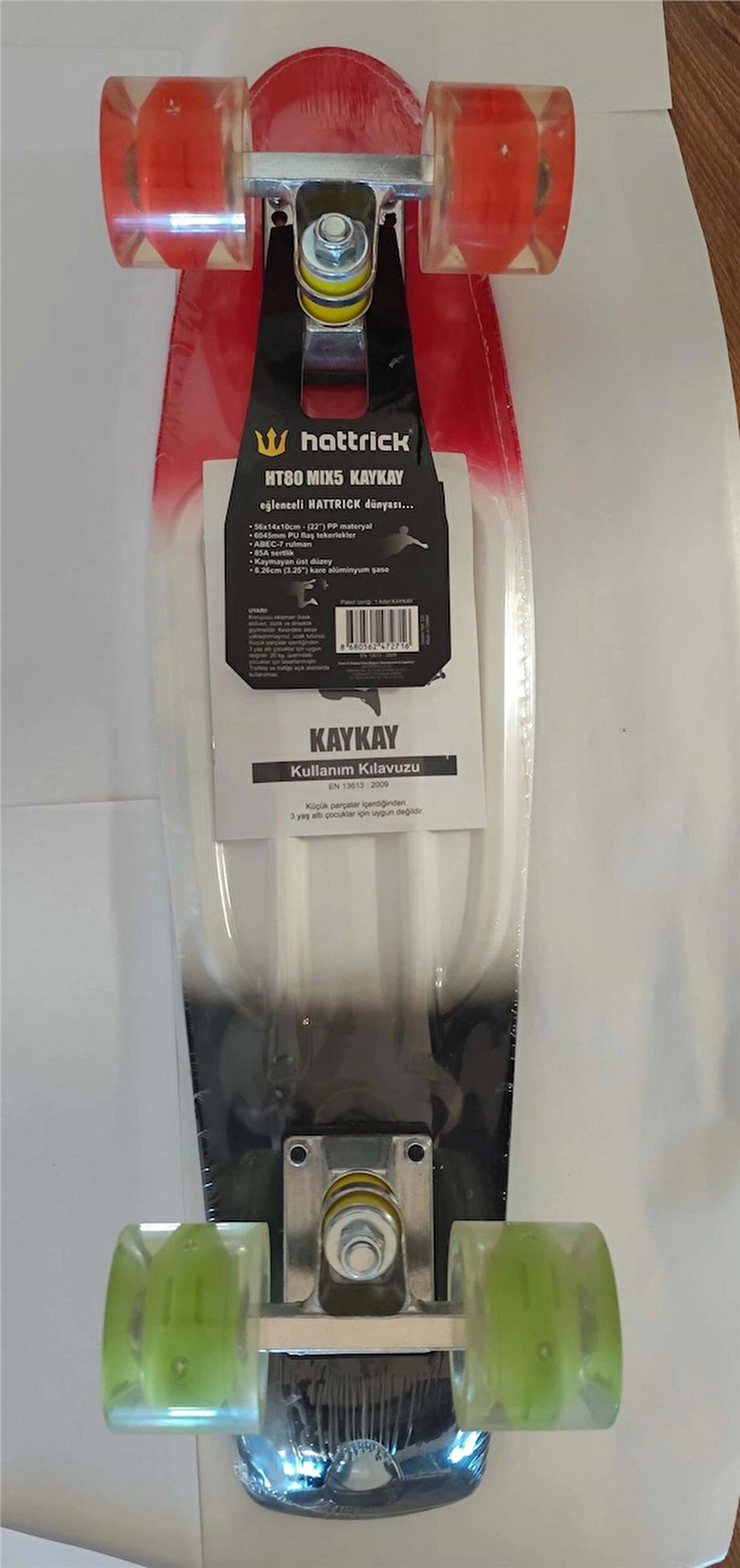 HATTRICK HT80 SILIKON TEKER IŞIKLI KAYKAY