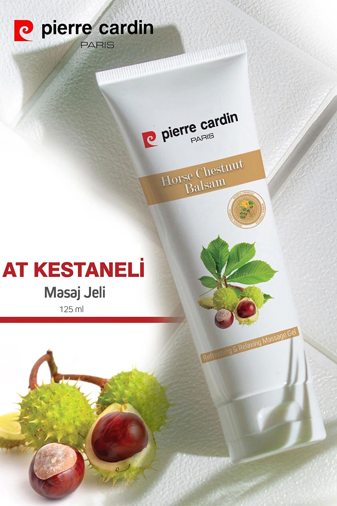 Pierre Cardin At Kestaneli Balsam Masaj Jeli 125 ml