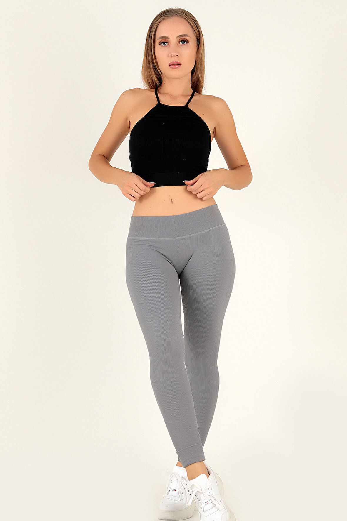 DoReMi Seamless Normal Bel Ripli Spor Tayt