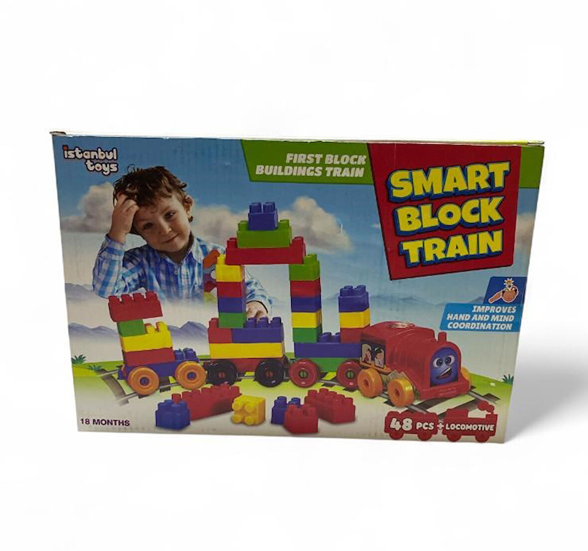 48 Parça Kutulu Trenli Lego Seti 1471