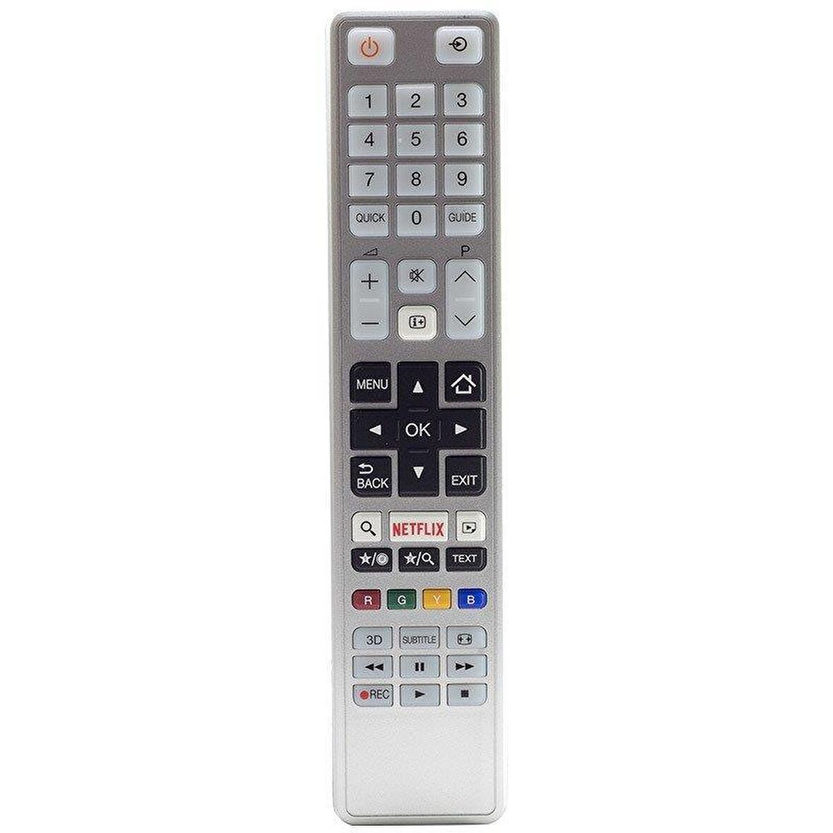 Toshiba CT-8054 Netflix Tuşlu LCD TV Kumanda