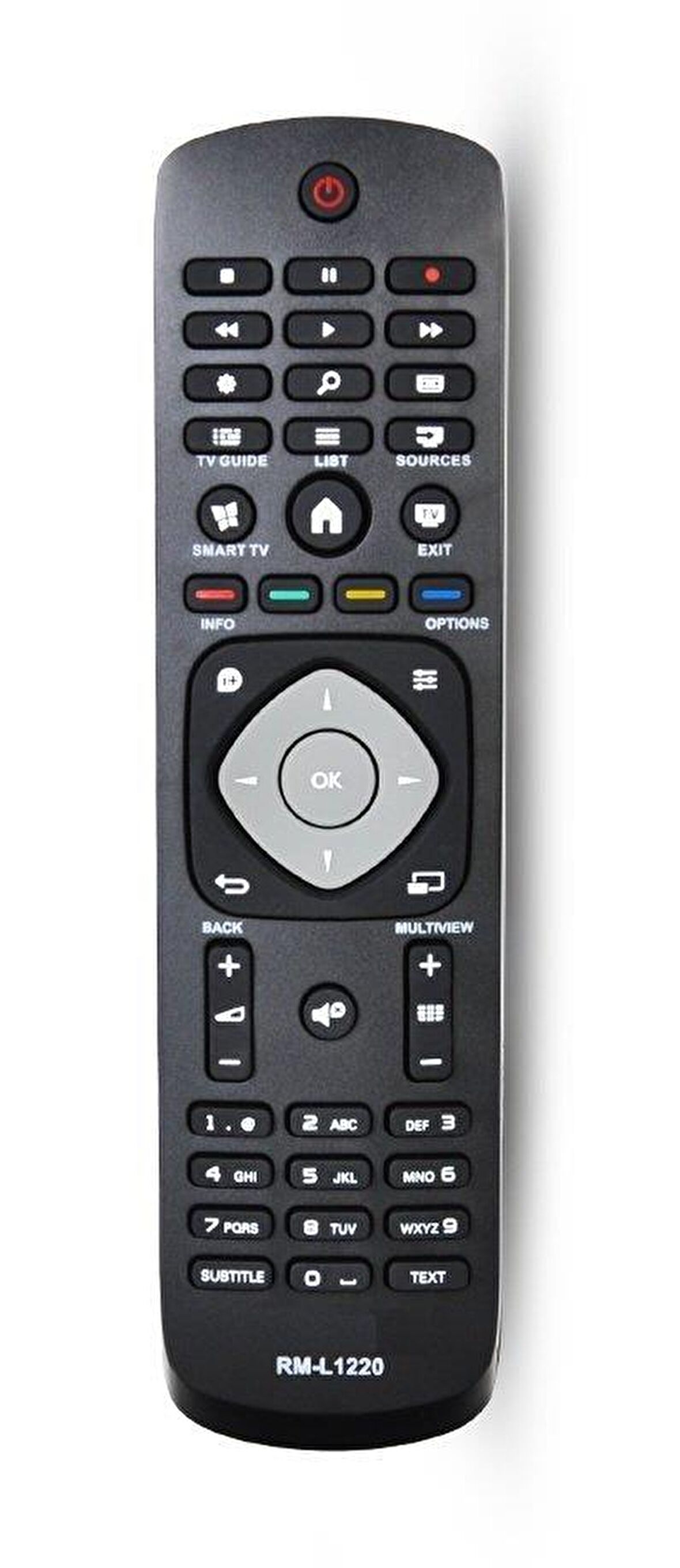 PHILIPS 40PFK5300/12 Uyumlu LED TV Kumandası RM-L1220