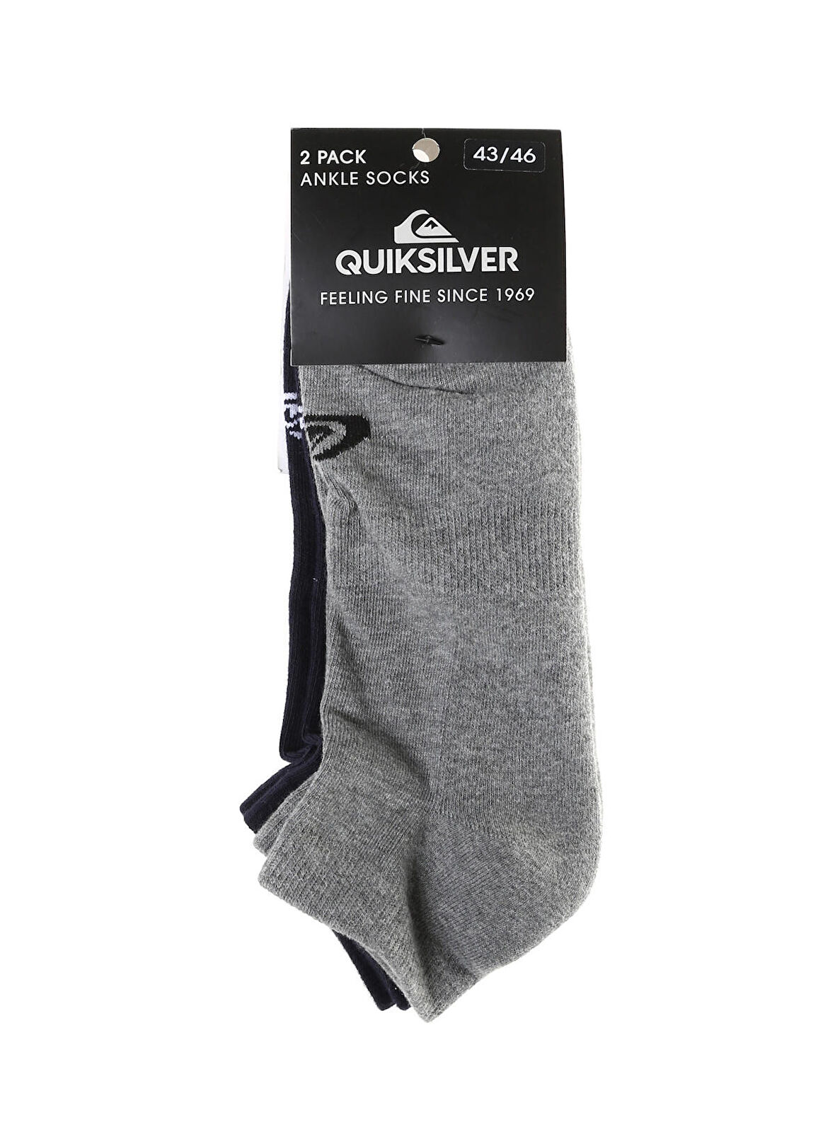 Quiksilver Açık Gri Erkek Çorap TEQYAA07006_E_DAY LOW CUT SOCK