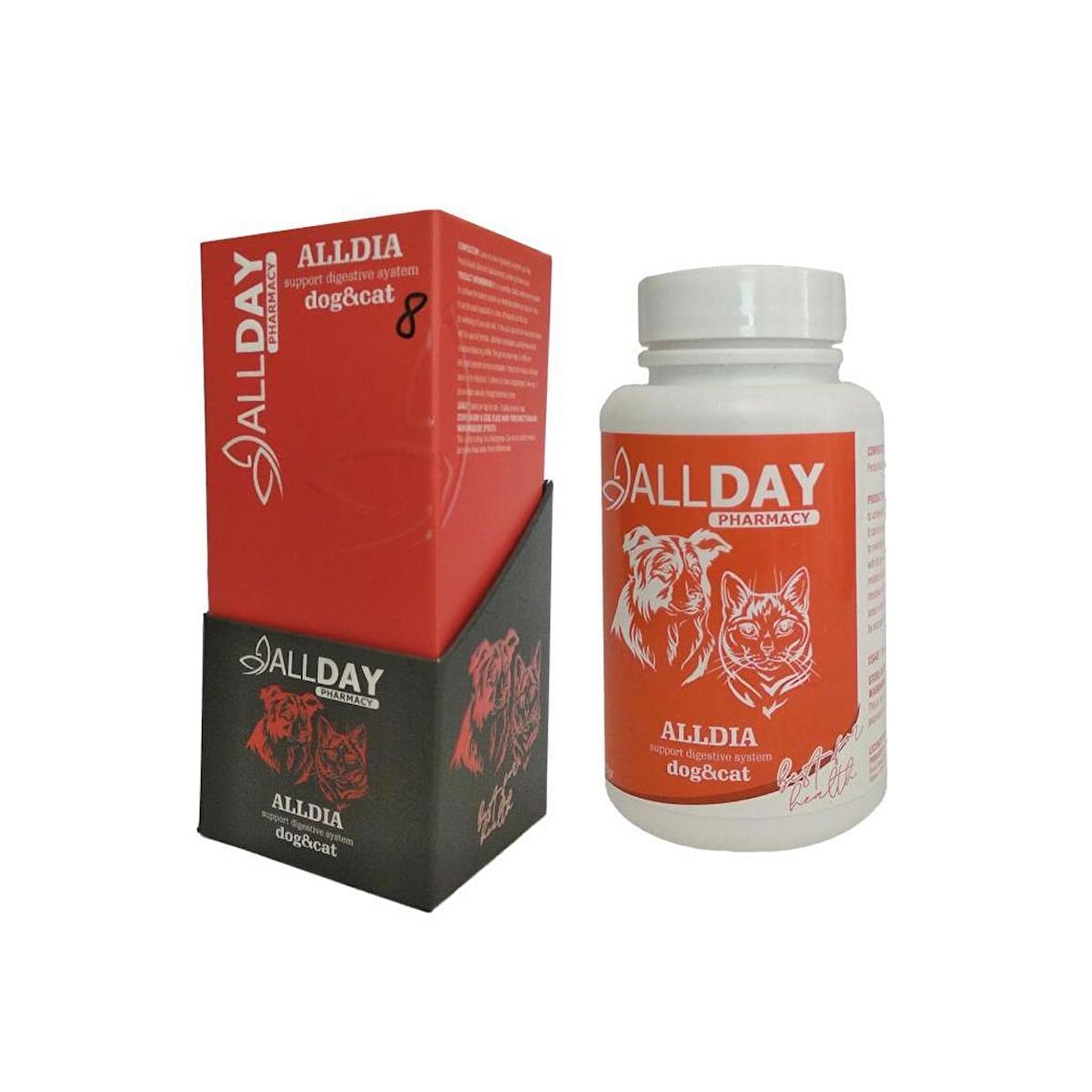 AllDay 8 AllDia Kedi Ve köpekler İçin Tablet 15 gr