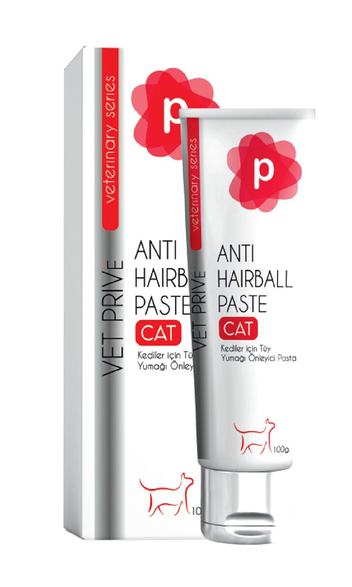 Vet Prive Antihairball Malt Paste