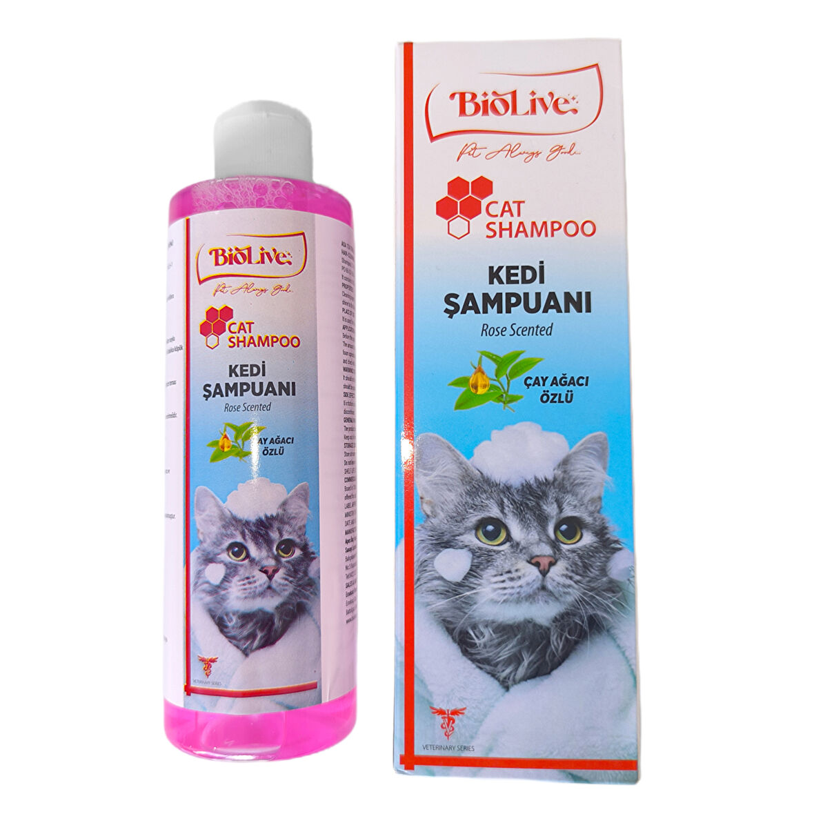 Biolive Çay Ağacı Özlü Kedi Şampuanı 200ml