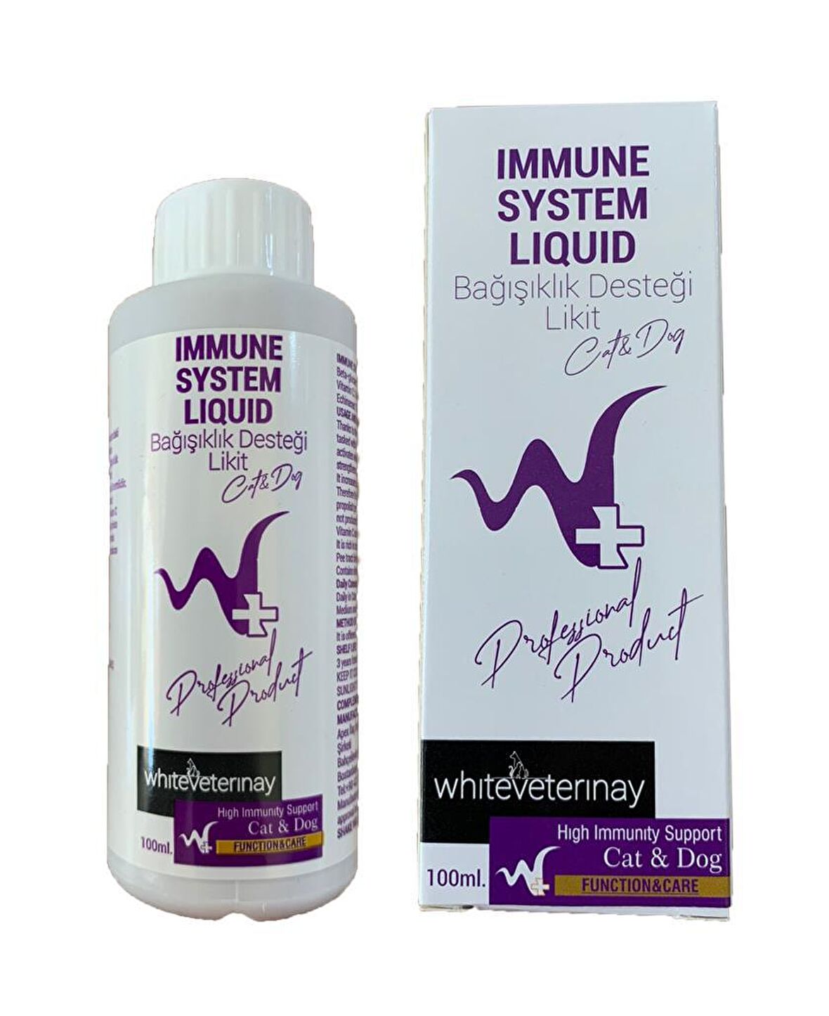 Immune System Liquid Cat&Dog 100 ML ( Kedi ve Köpekler için Bağışıklık Desteği )