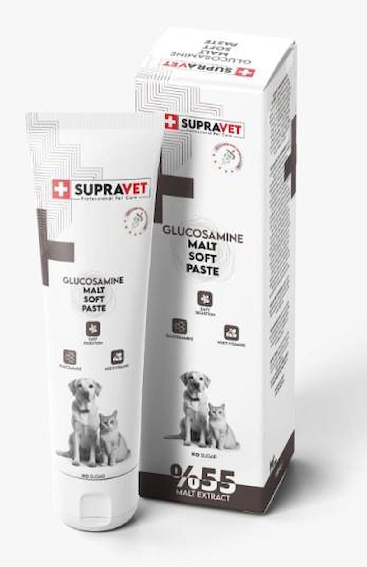 Supravet Glucosamine Kedi ve Köpek Eklem Ve Kas Destekliyici Malt Paste 100 Gr