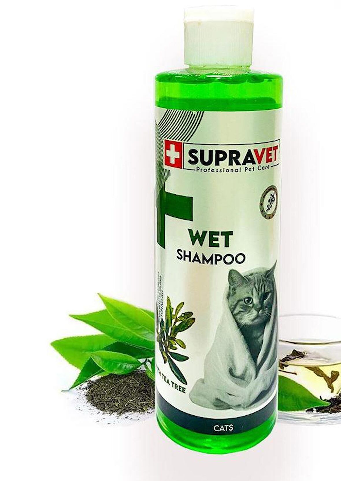 Supravet Tea Three Kedi Şampuanı 200 ML