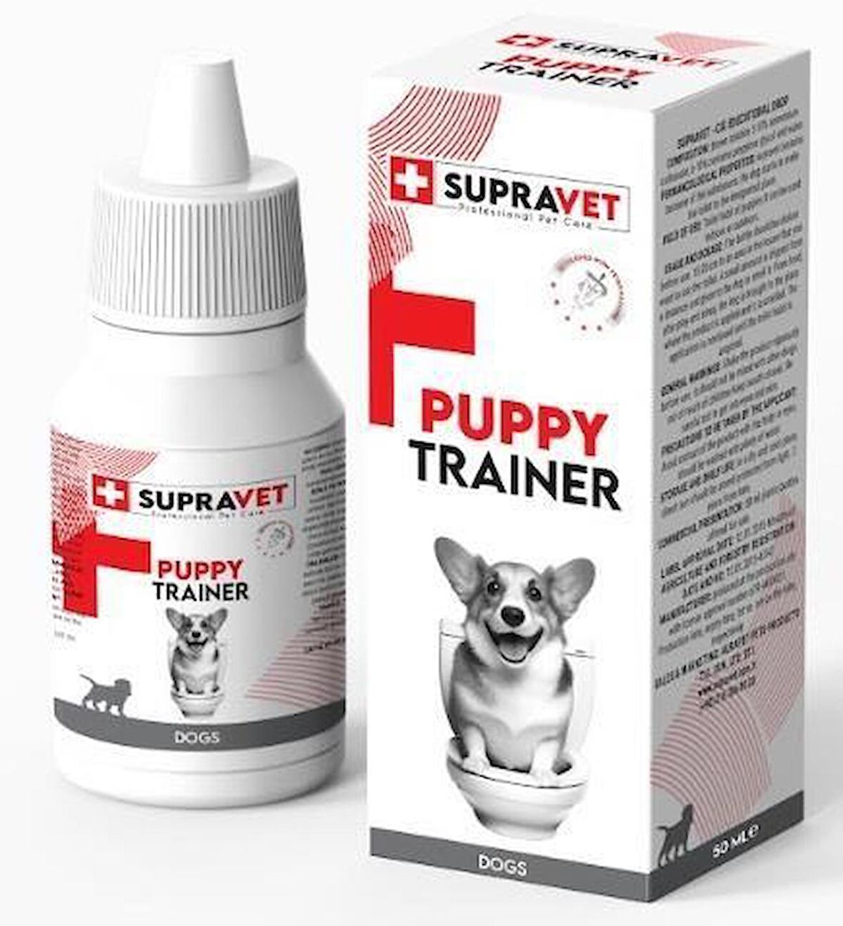 Supravet Yavru Köpek Tuvalet Tuvalet Eğitim Damlası 50 ML