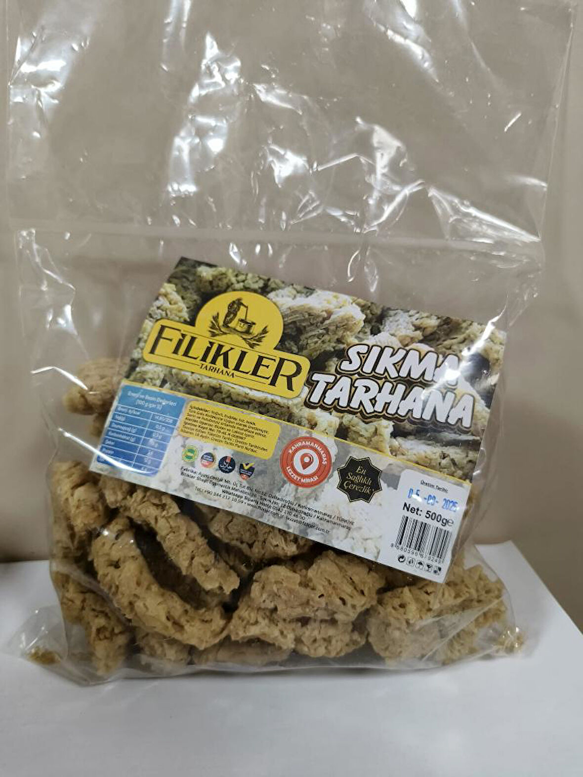 Filikler Sıkma Tarhana 500 Gr.