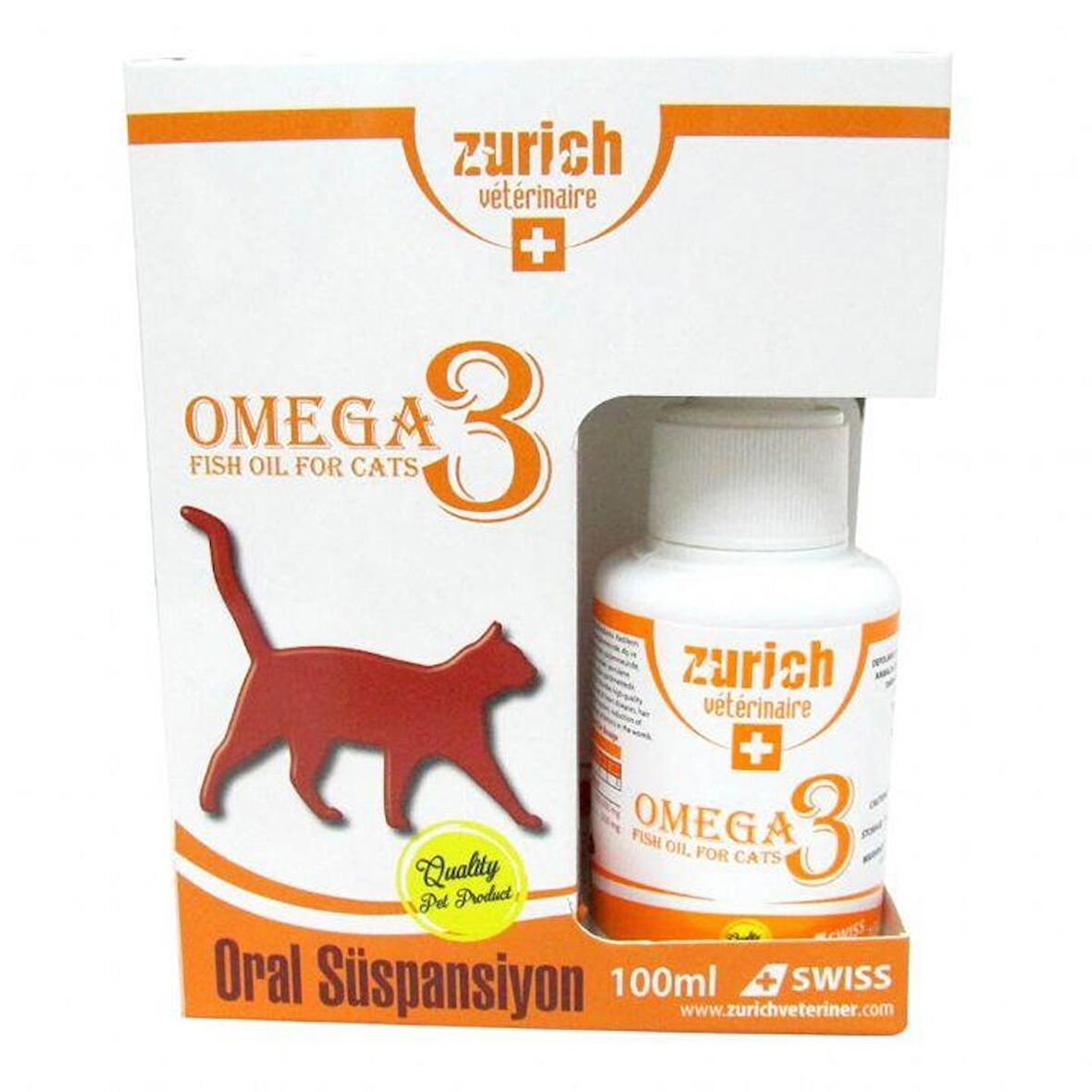 Zurich Cat Omega 3 Balık Yağı 100ml