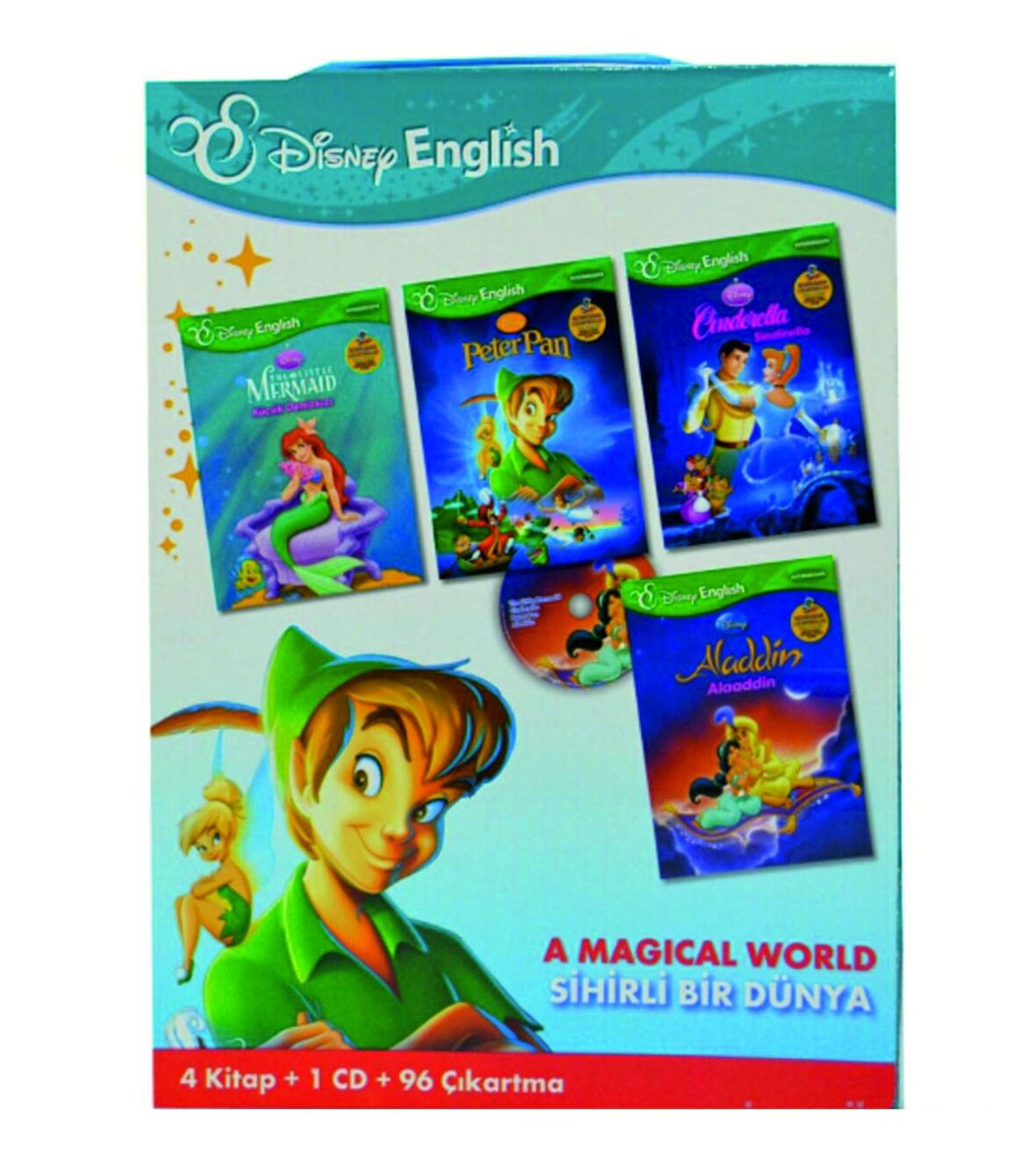 Disney English A Magical World - Sihirli Bir Dünya Çantalı set