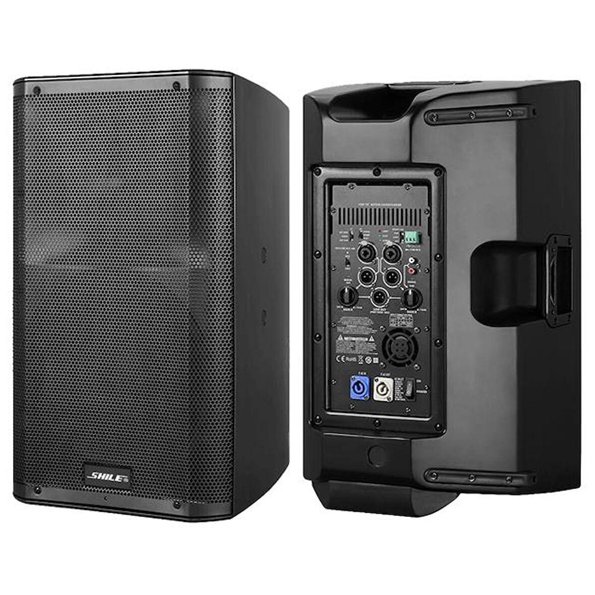 Shile K12S 12" 2000 Watt 2 Yollu Profesyonel Aktif Kabin Hoparlör