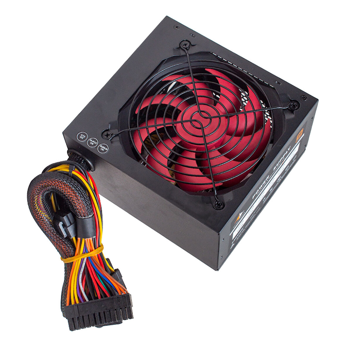 Powermaster PM-4264 ATX 12V V2.3 20+4 PIN 350 Watt Power Supply Güç Kaynağı Bilgisayar İçin 