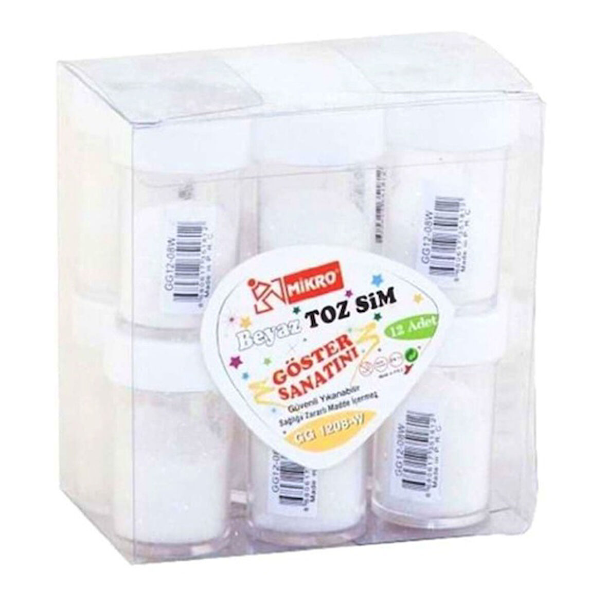 Mikro Toz Sim Tuzlukta Beyaz - 3 adet