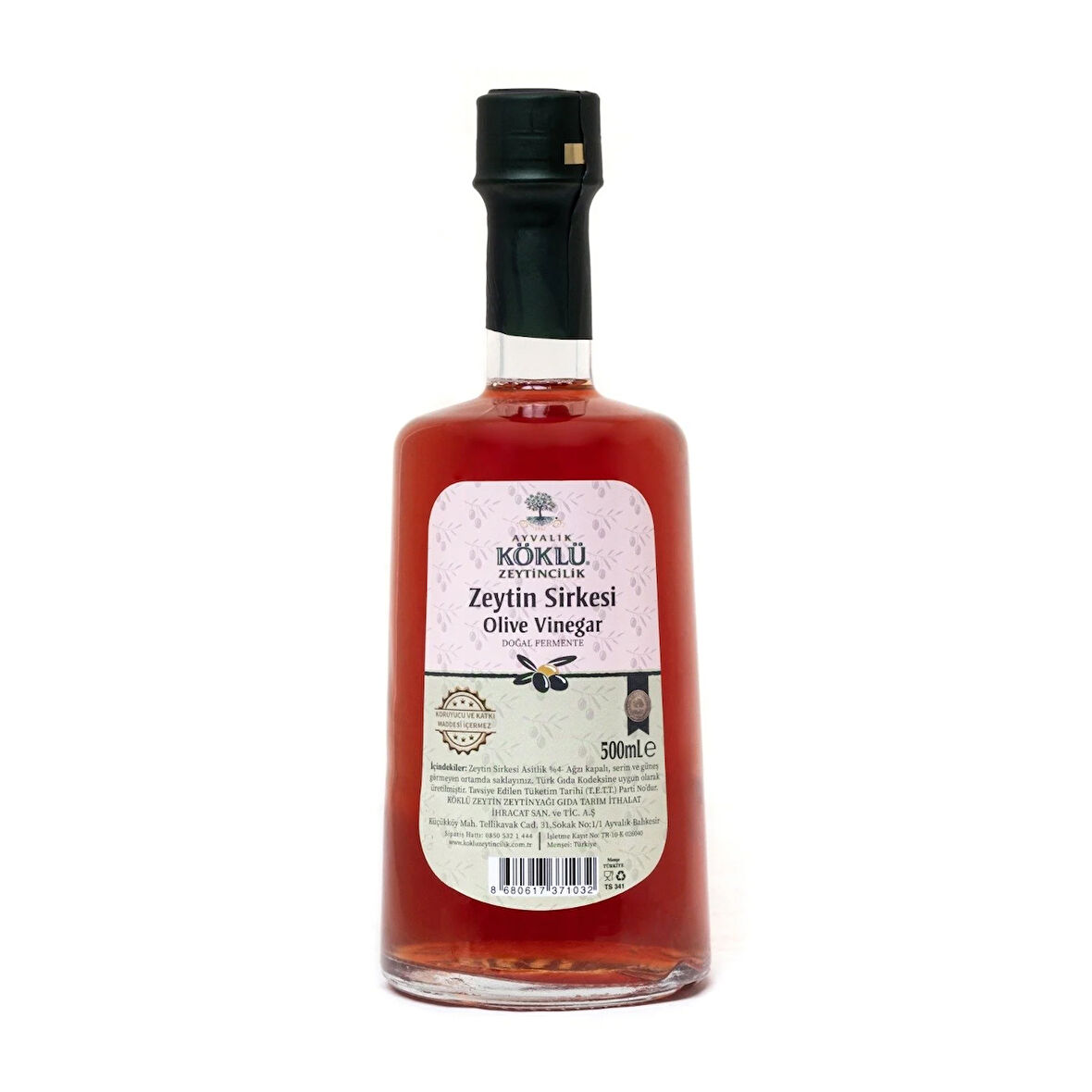 Köklü Zeytin Sirkesi 500 ML