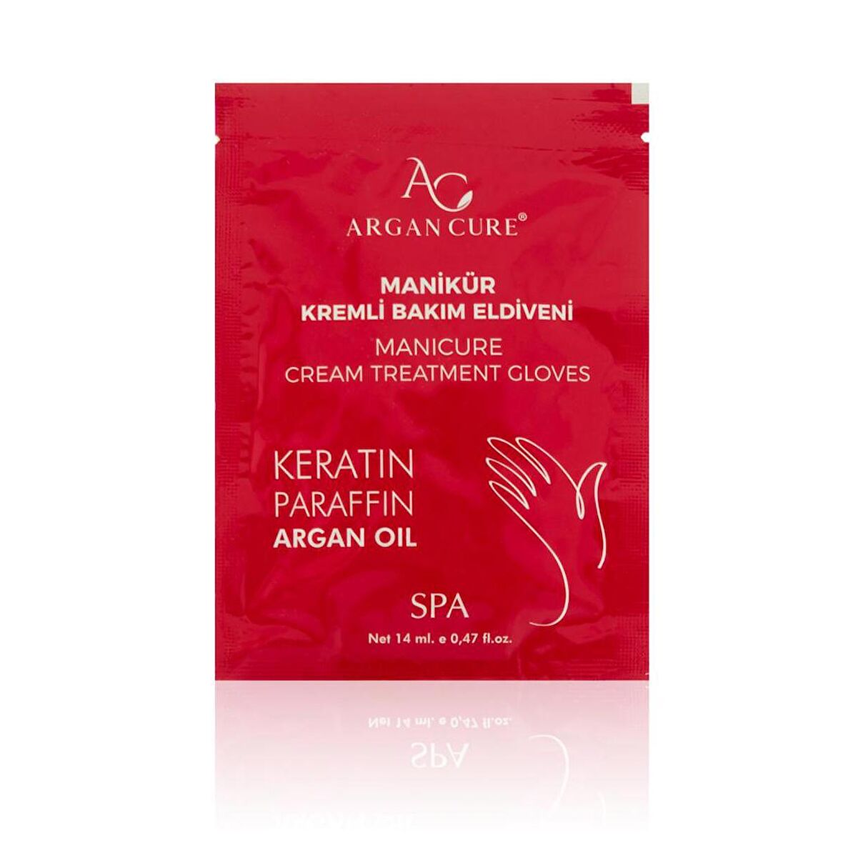 Argan Cure Kremli Manikür Bakım Eldiveni 1 Çift