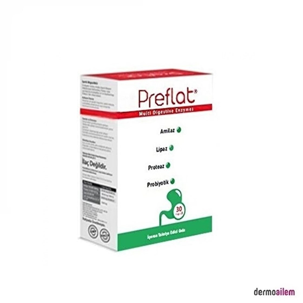 Preflat 30 Kapsül