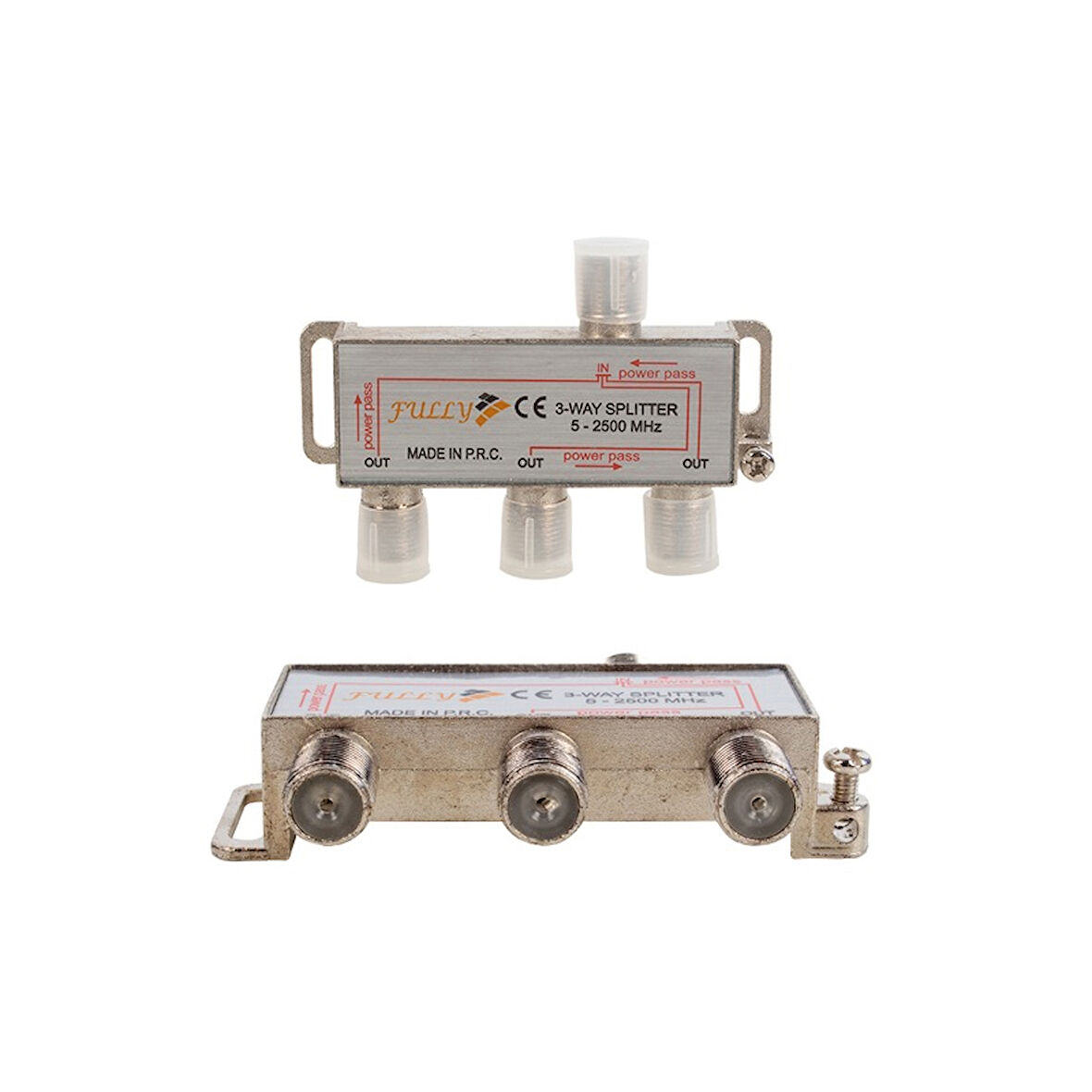 Ayt MAG 1 3 Splitter 5-2500 Mhz Uydu Kablosu Sinyali Çoklayıcı Çoğaltıcı