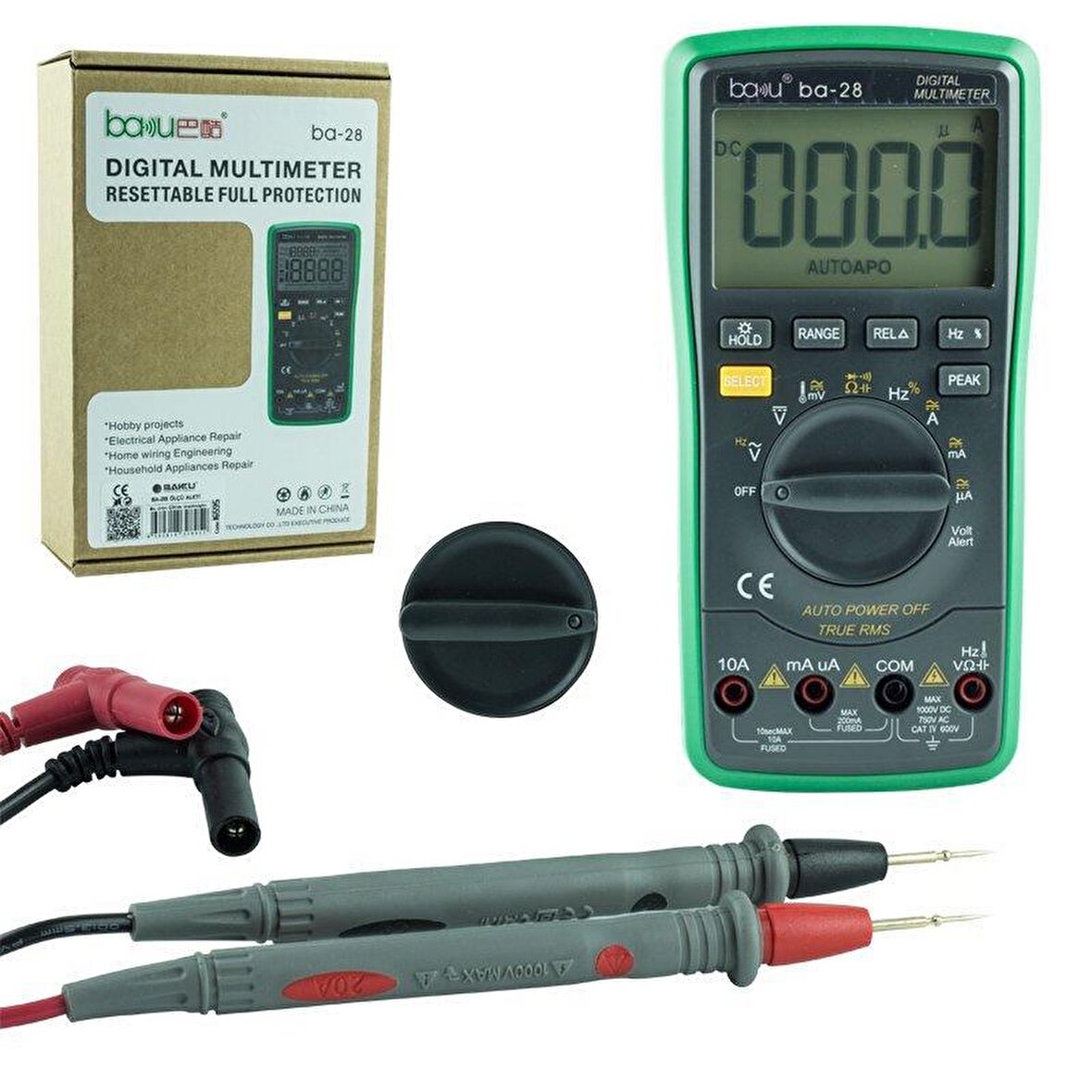 BAKU BA-28 MULTİMETRE DIGITAL ÖLÇÜ ALETİ
