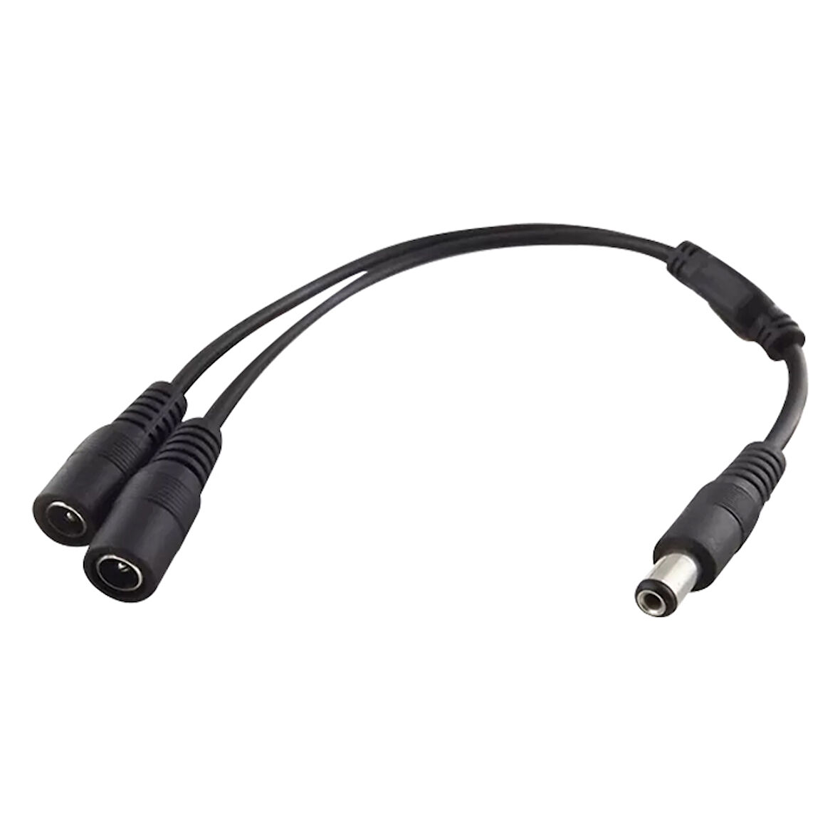 Powermaster Power Erkek TO 2 Dişi Power Kablo Çoklayıcı Güvenlik Kamerası Enerji Kablosu