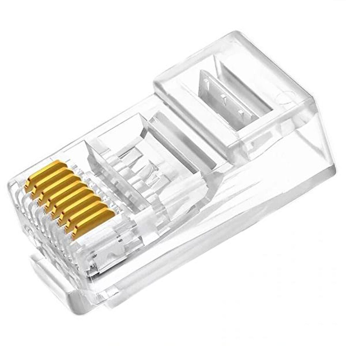 POWERMASTER PM-18439 EZ RJ45 CAT5/CAT6 AÇIK UÇLU SOKET 8P/8C ELEKTROMER (100LÜK PAKET)