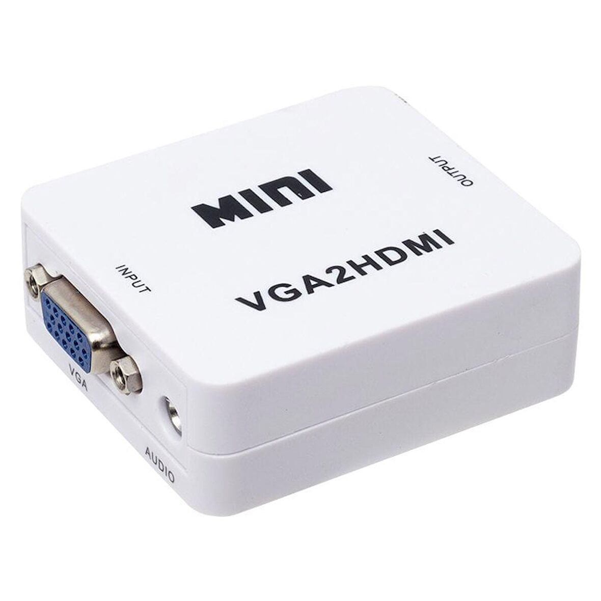 POWERMASTER PM-18698 VGA TO HDMI SES ÇIKIŞLI MİNİ MODEL DÖNÜŞTÜRÜCÜ