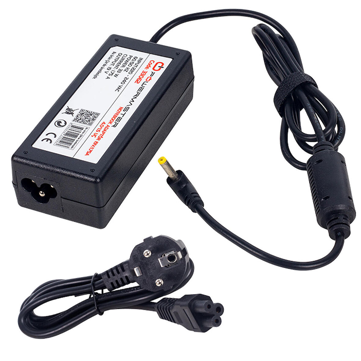 NOTEBOOK ADAPTÖR SL-NBA205 ASUS 19V/1.75A 4.0*1.5 UÇ POWERMASTER