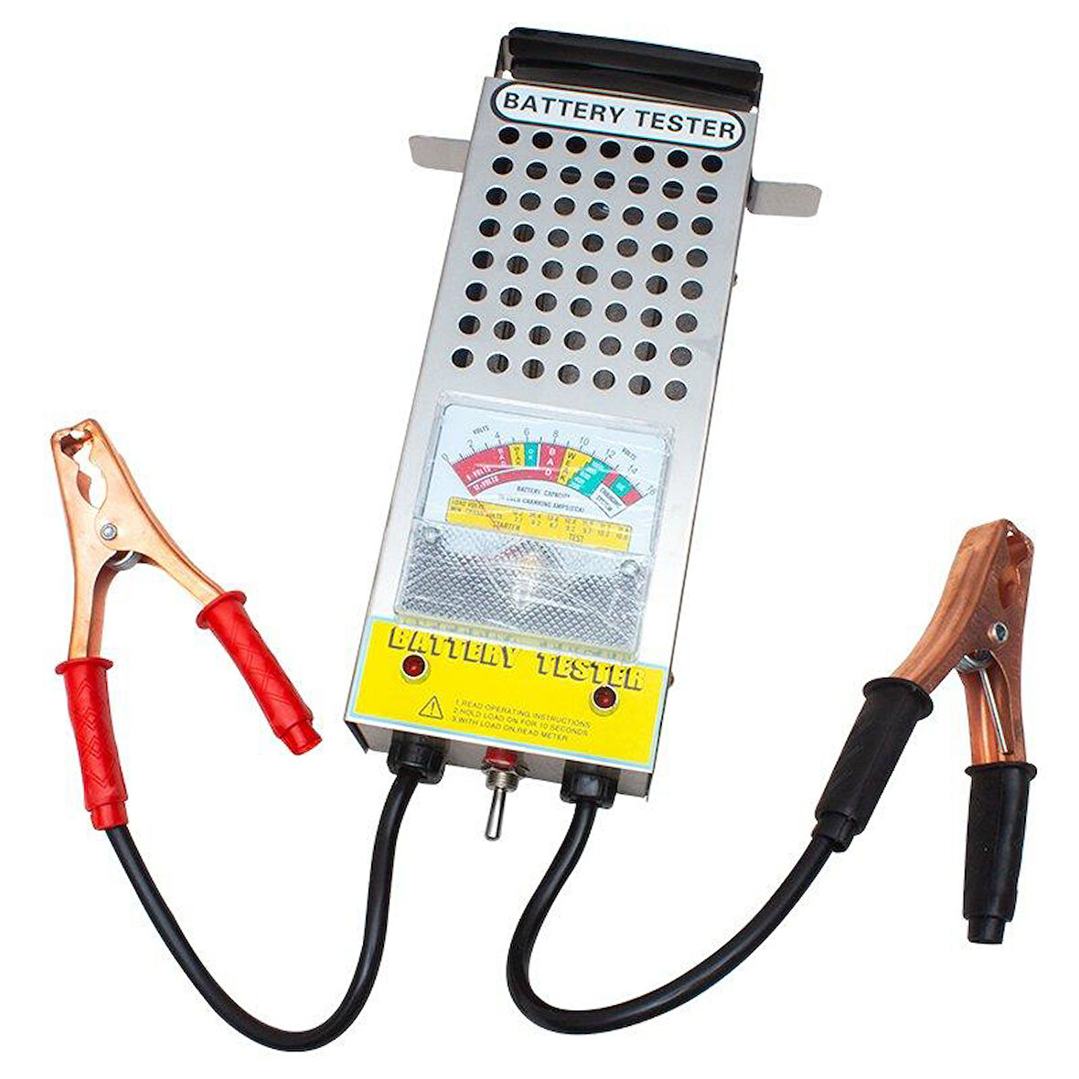 Powermaster PM-19432 6V-12V 125A Profesyonel Analog Akü Test Cihazı