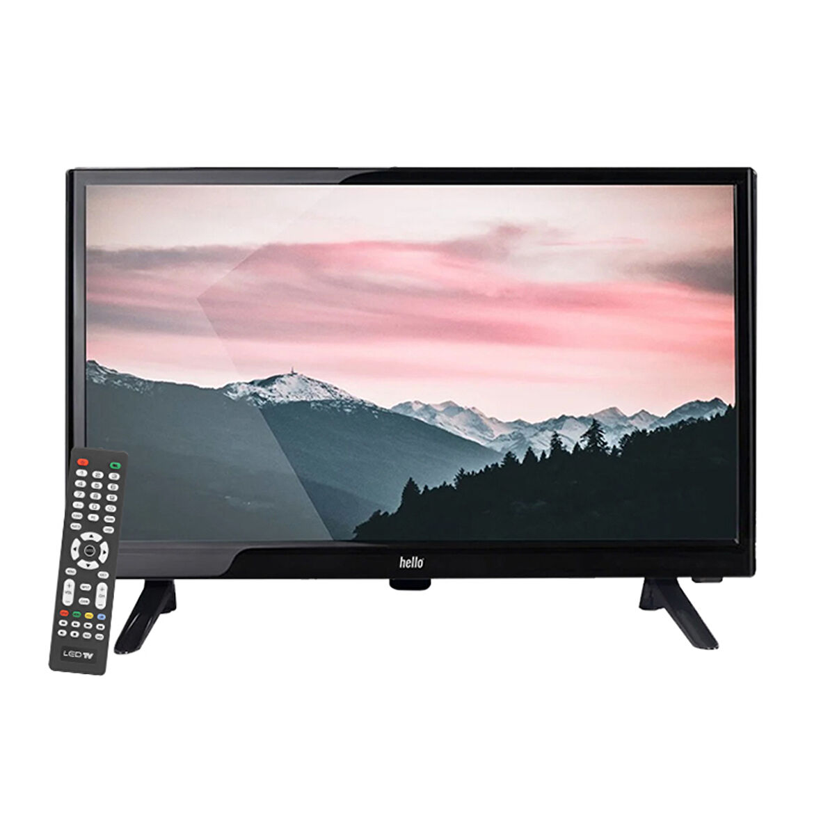 Ayt Hl-2400 24 İnç 61 Ekran Vga Hdmı Rca Monitörü Lcd Led Tv Ev ve Oto Araç Kullanımına Uygun