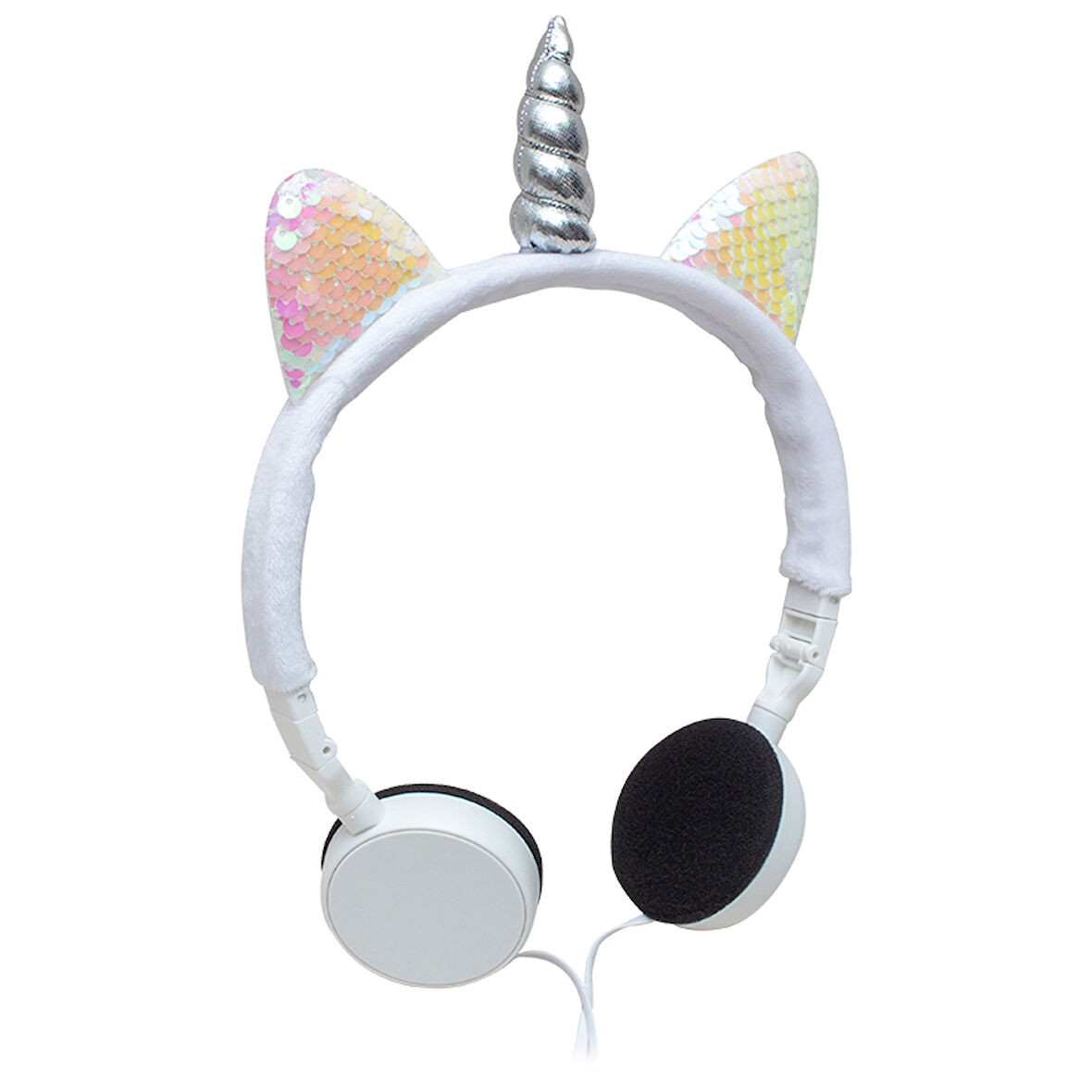 Powermaster PM-3758 3.5 mm Jacklı Kulak Üstü Kablolu Kulaklık Unicon Peluş Kulaklık