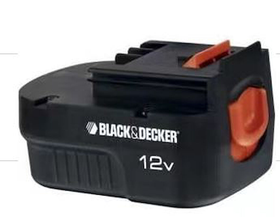 Ayt Black Decker A12EX Matkap Bataryası 2000 MA Vidalama Pili Şarjlı Matkap Yedek Batarya