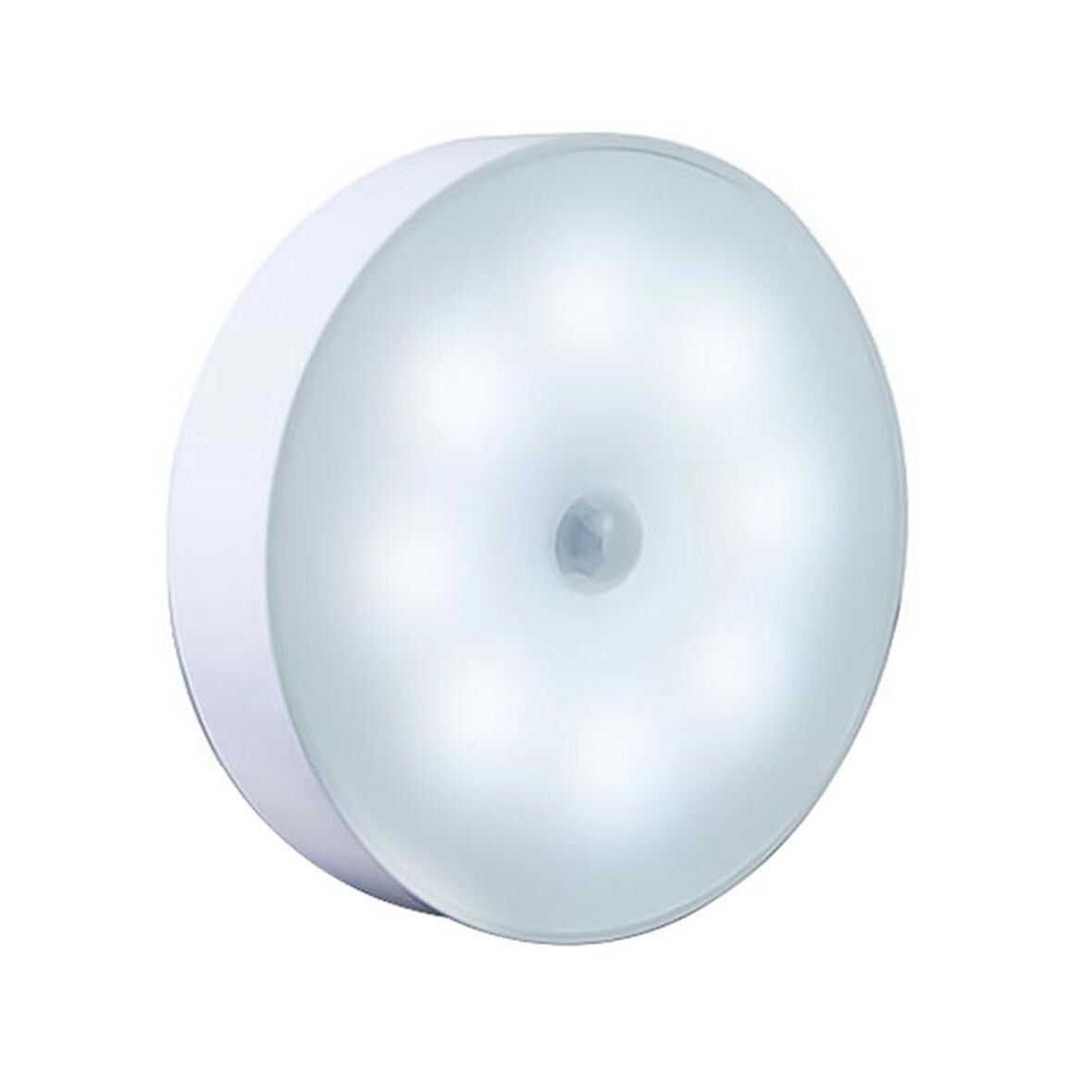 Powermaster MX-W002 Kızılötesi Hareket Sensörlü USB Şarjlı Beyaz İndiksiyon Gece Lambası - 7128