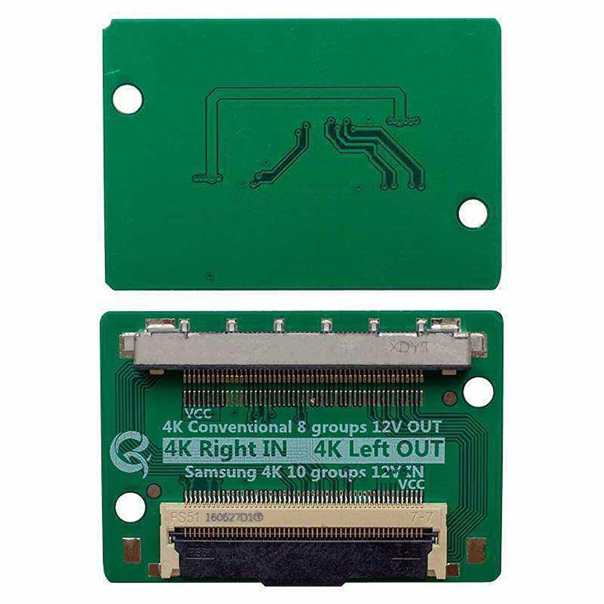 LCD PANEL FLEXİ REPAİR KART 4K RİGHT İN 4K LEFT OUT FPC TO LVDS QK0822B