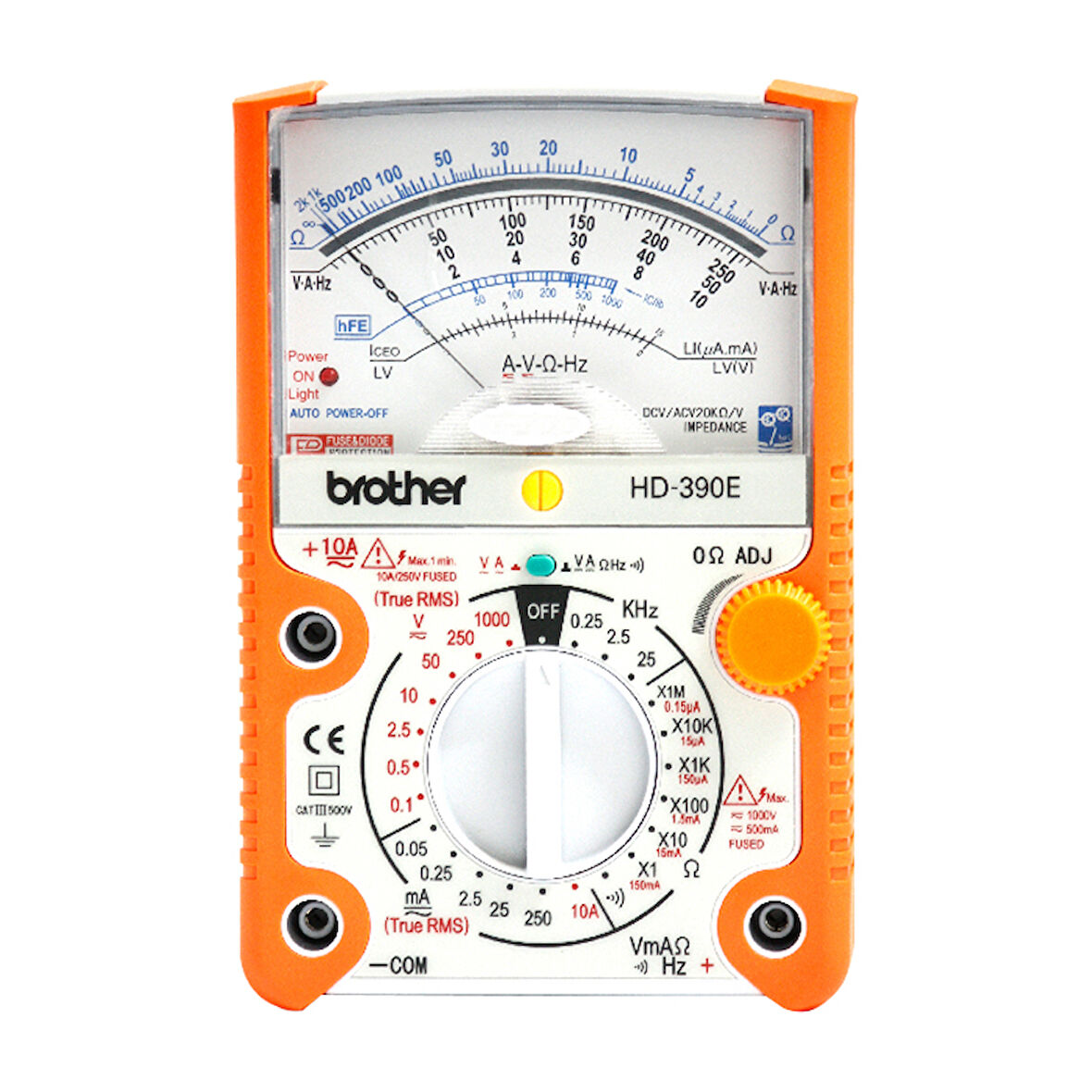 Powermaster PM-15902 Analog Multimetre Ölçü Aleti Dc Ac Direnç Ölçüm Cihazı Diyot Transistör Test Aleti