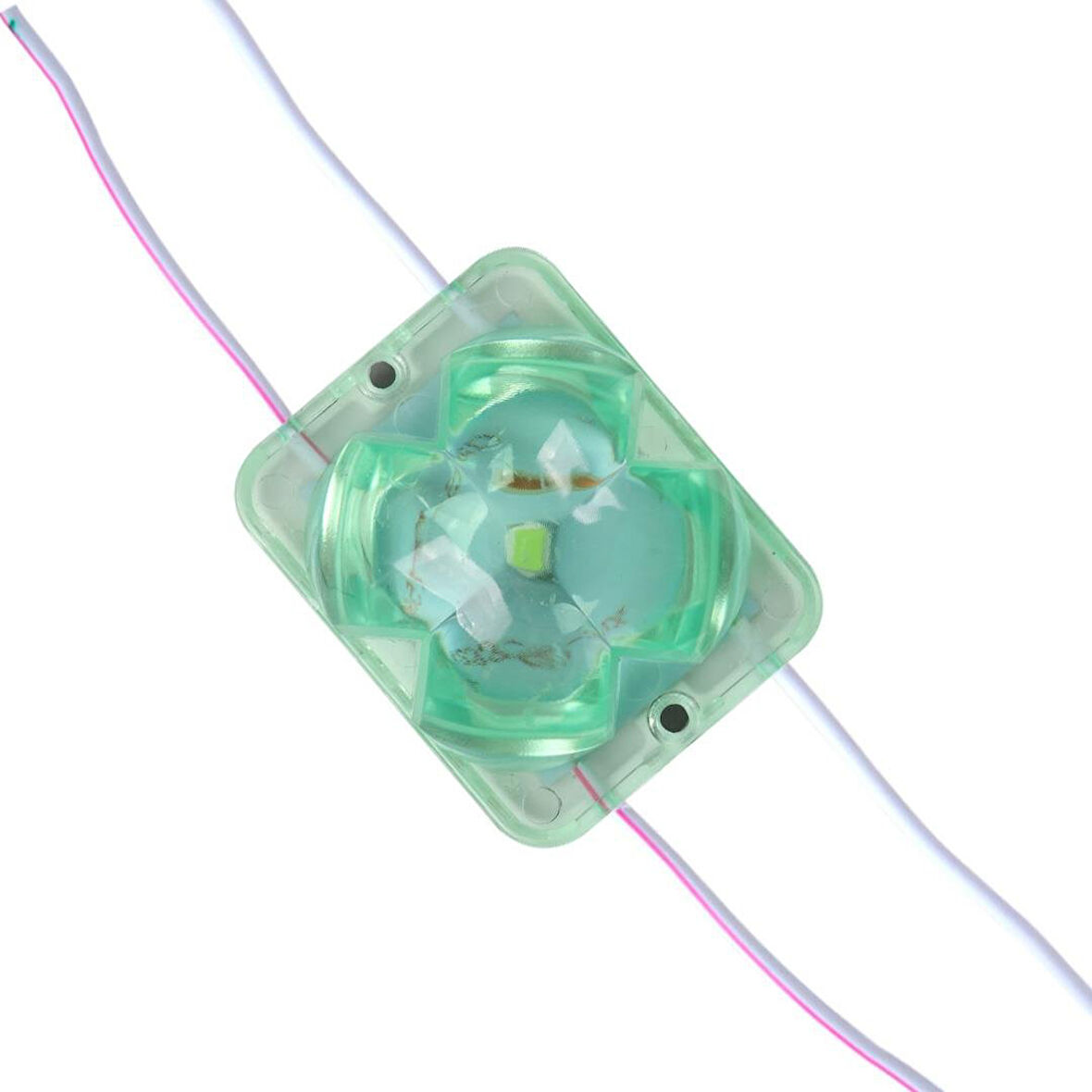 Powermaster 12 Volt 2 Watt Yeşil Sabit 4333-3030 Modül Led