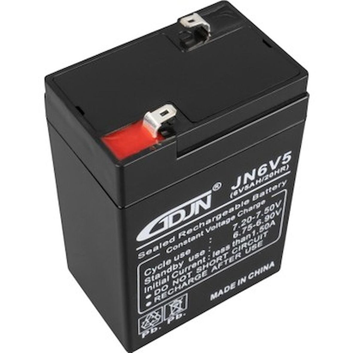 GDJN JN6V4.5 6 VOLT - 5 AMPER IŞILDAK AKÜSÜ
