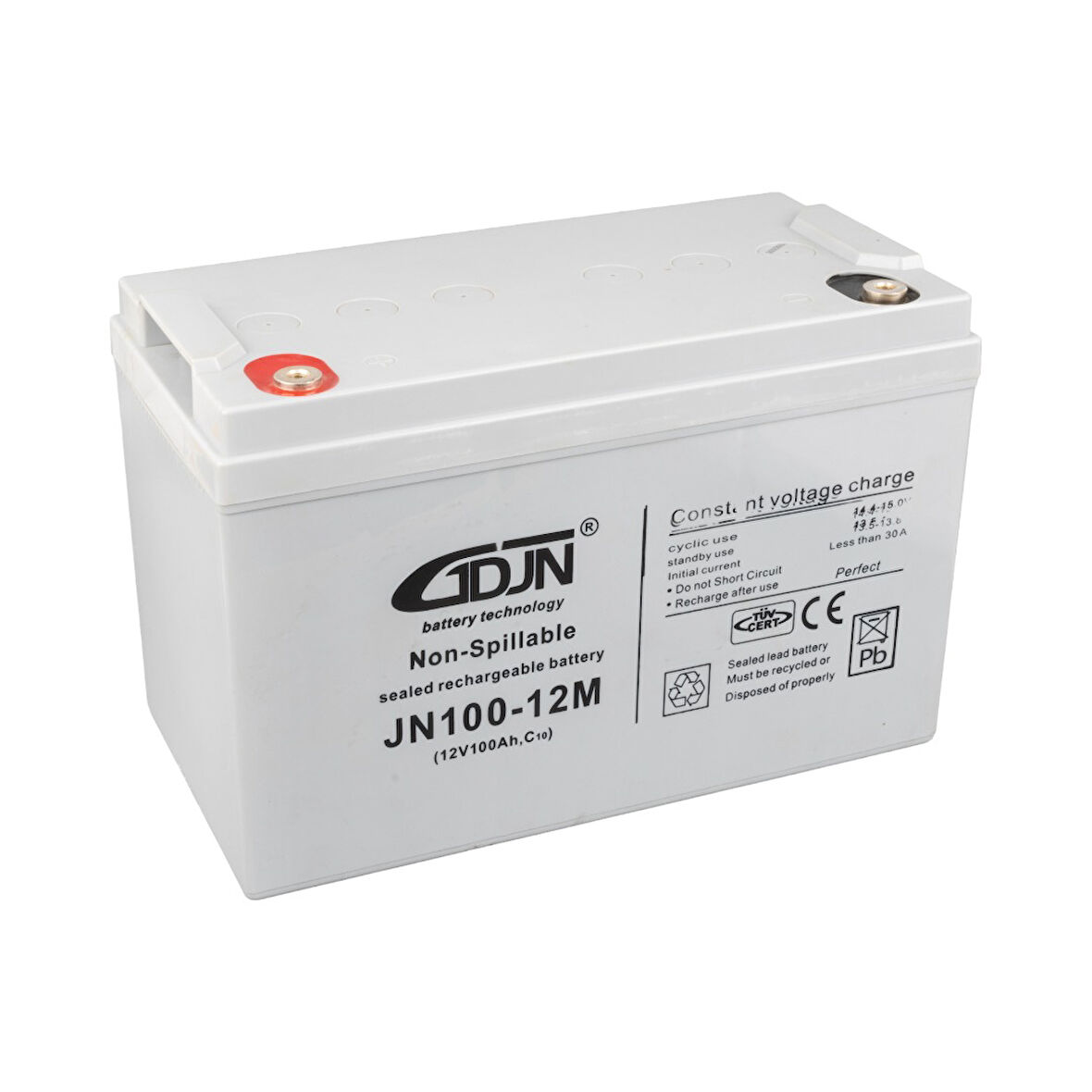 GDJN JN12.8V100 12.8 VOLT - 100 AMPER LİFEPO4 LİTYUM AKÜ