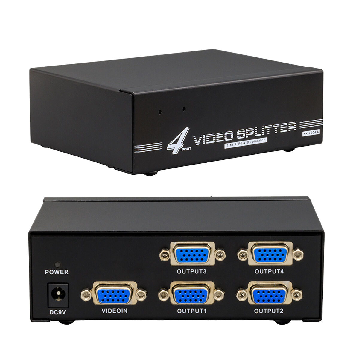 Ayt Powermaster PM-6228 4 Port 250 Mhz Monitör Çoklayıcı VGA Splitter Dağıtıcı