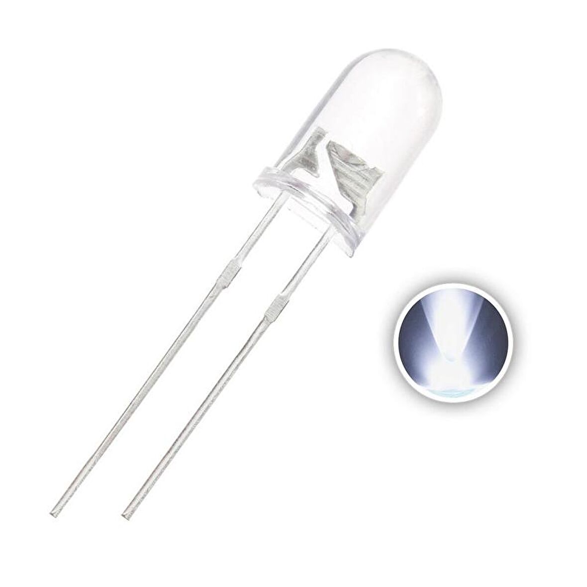 HALMET LED 5MM KIRMIZI