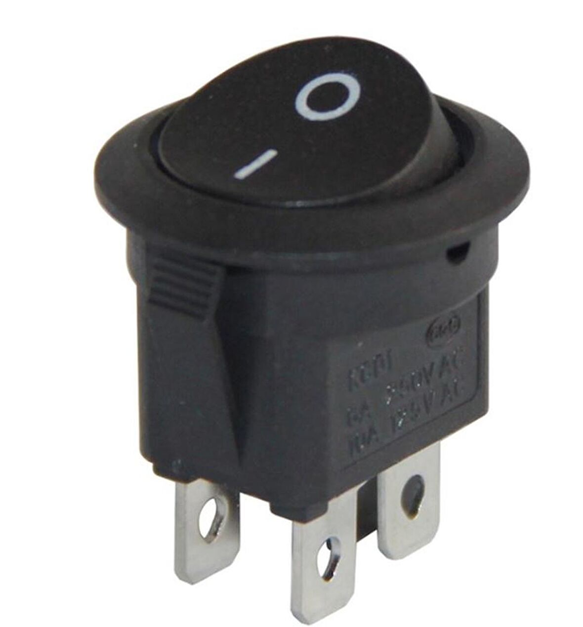 YUVARLAK IŞIKSIZ ANAHTAR ON-OFF 4 PİNLİ IC-133-4