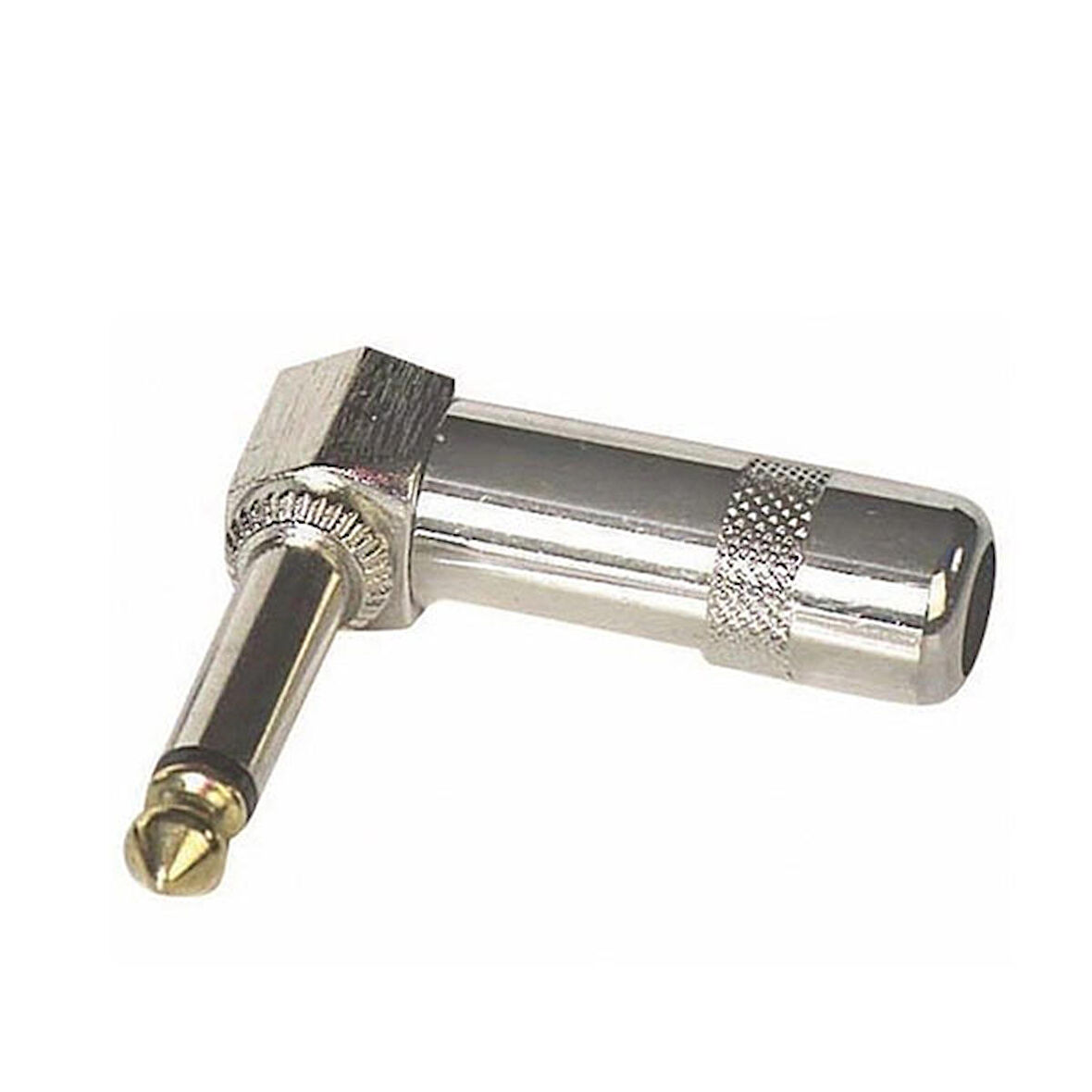 AYT Ticaret HT-101 POWERMASTER GİTAR JACK 6.3 MM MONO L TİP METAL JACK