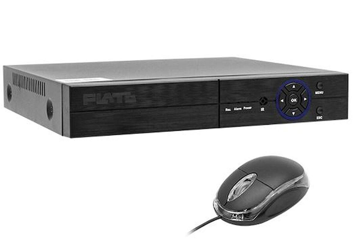 PLATO PL-21064 8 KANAL 6IN1 1080N 5 MP DESTEKLİ DVR KAYIT CİHAZI (H265)