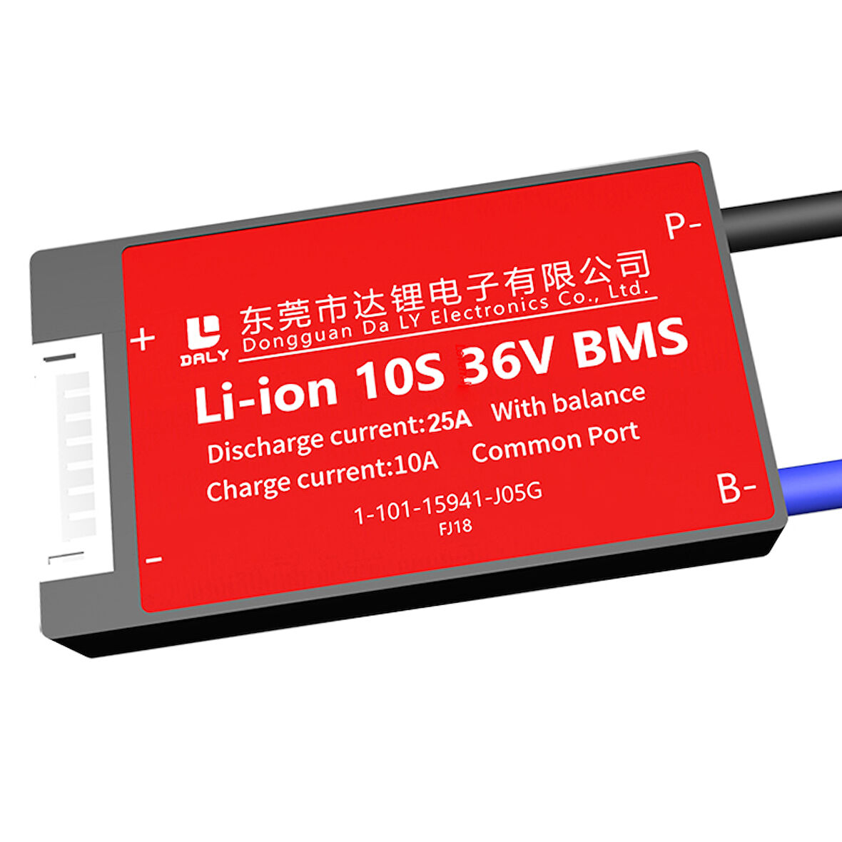 Ayt Daly Bms 10S 36V Deşarj 25A Şarj 10A Balanslı Pil Koruma Modülü