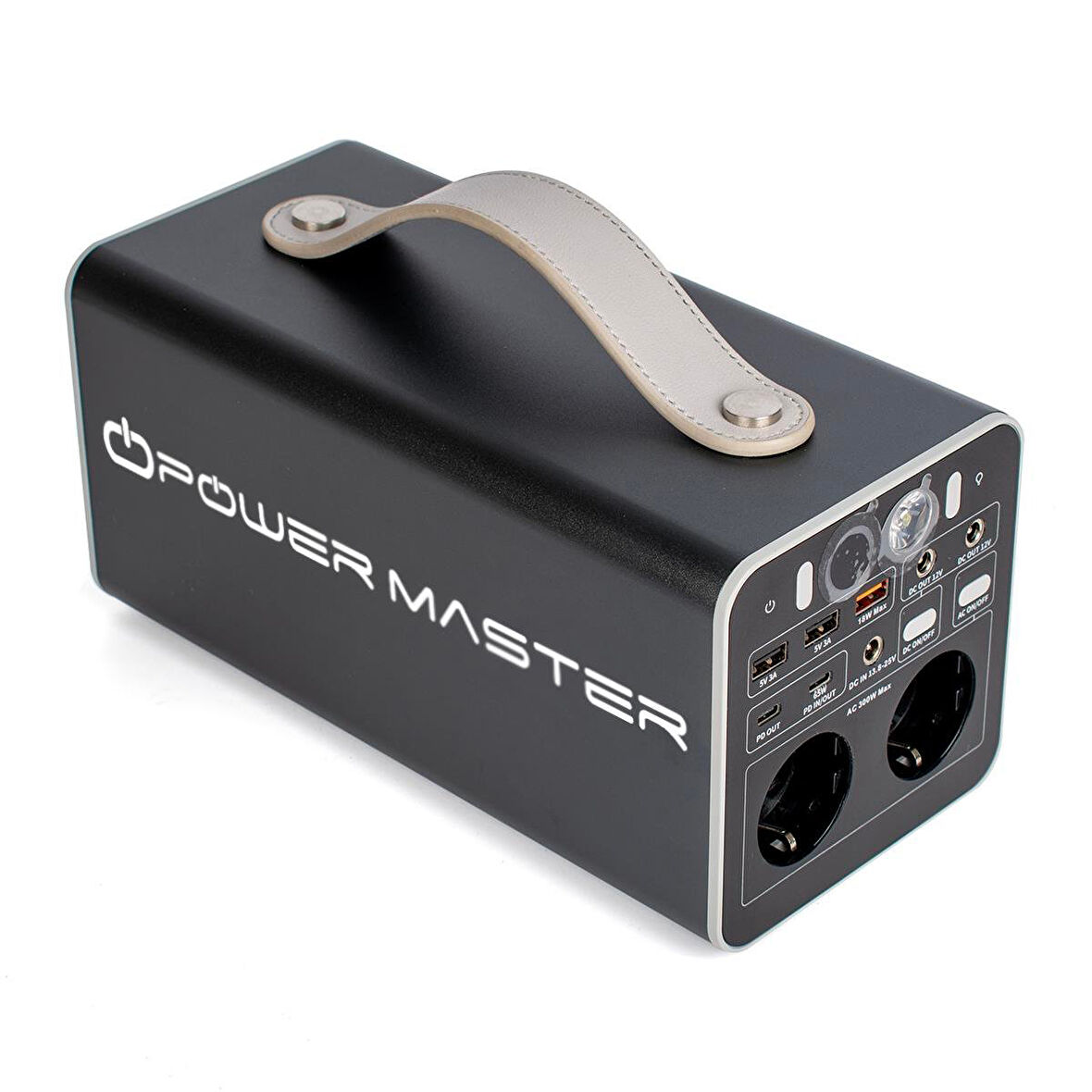 Ayt Powermaster ES300 300 Watt Taşınabilir Güç İstasyonu Kamp Tipi Elektrik Sağlayıcı Güç Kaynağı