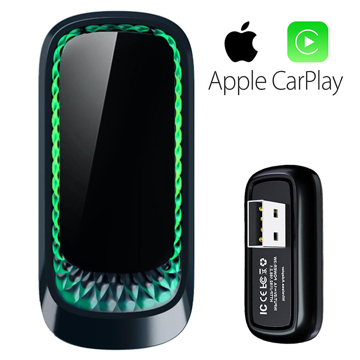 Powermaster PM-24508 Wireless Kablosuz Apple iphone Carplay Araç İçi Ekran yansıtma 4.0 Versiyon 