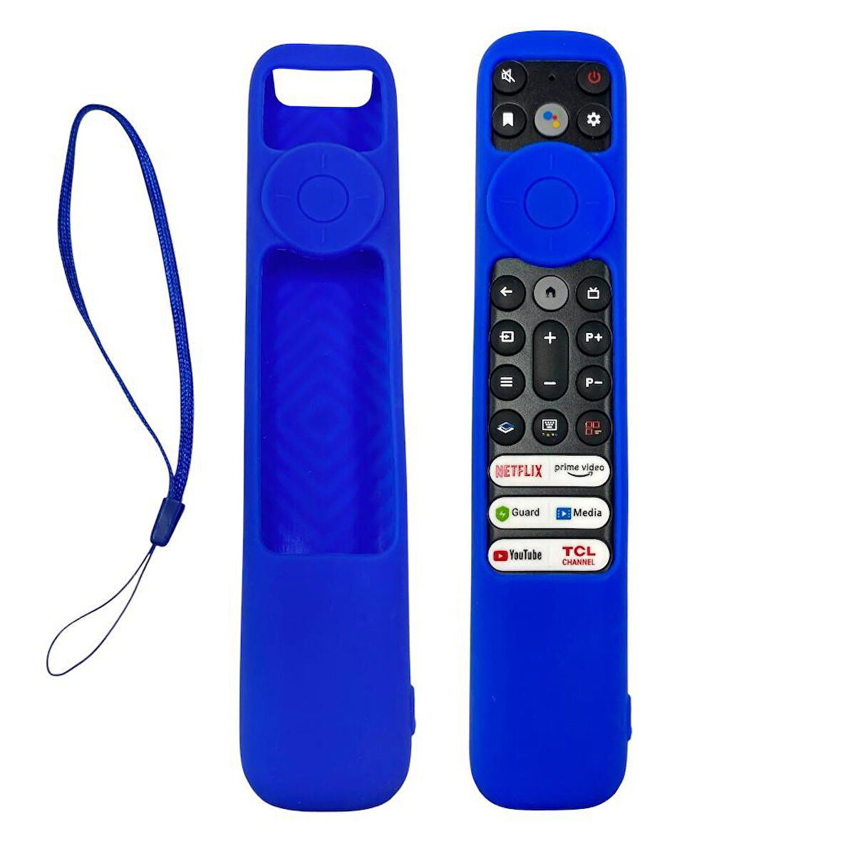 TLC Android LED TV Kumanda Uyumlu Silikon Koruma Kılıfı - Mavi