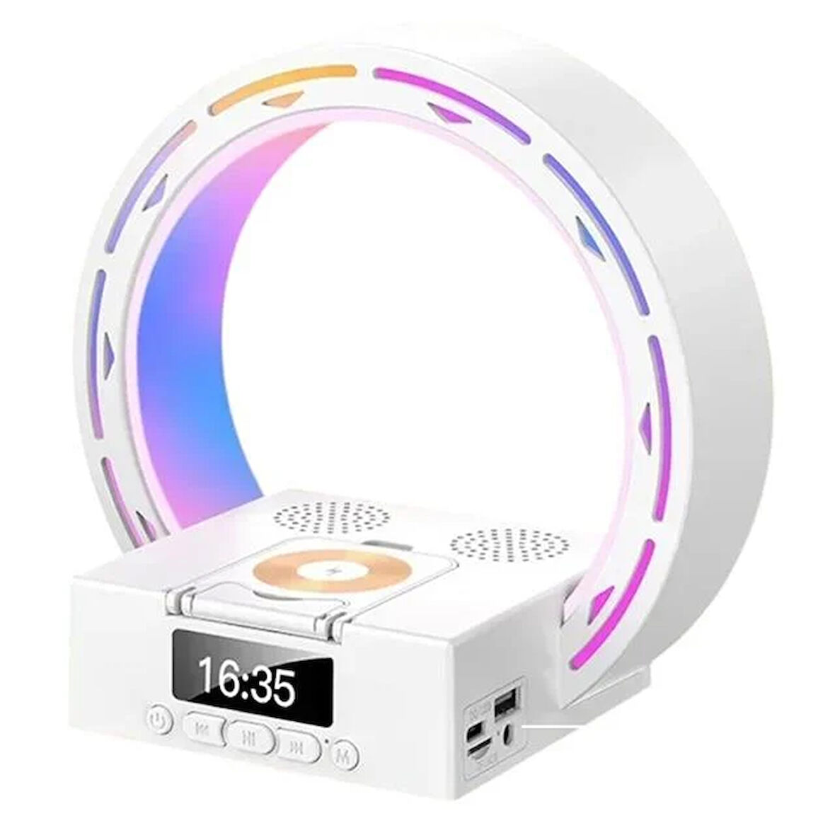 Magicvoice MV-25163 Bluetooth Taşınabilir Hoparlör Kablosuz Telefon Standlı Şarjlı